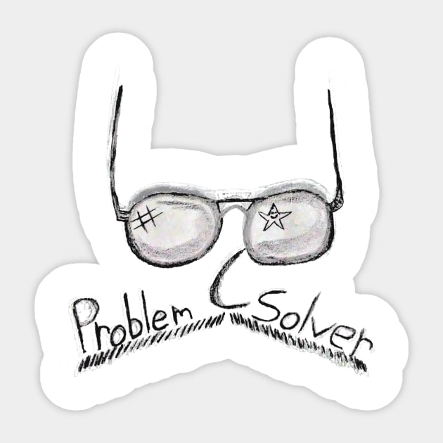 Problem Solver Sticker by IanWylie87